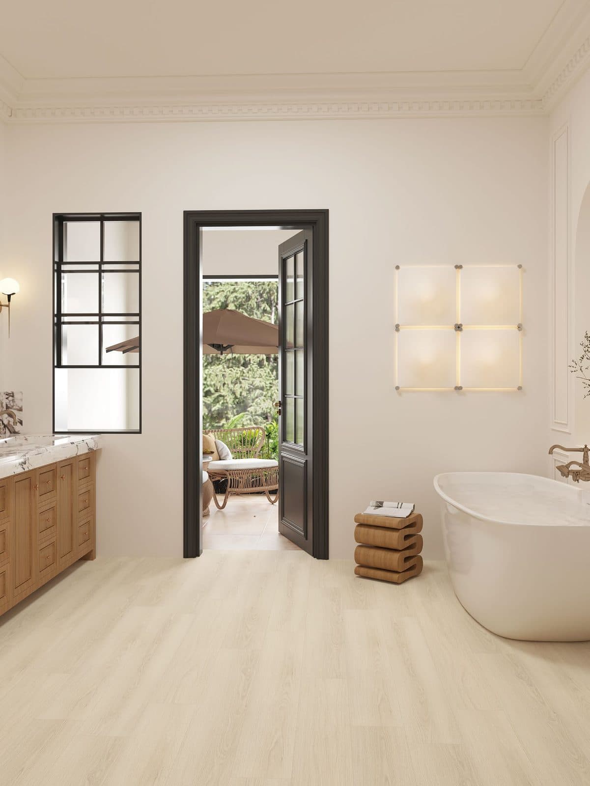 Freestanding-Tub Bath — Drake Oak · 88312-002