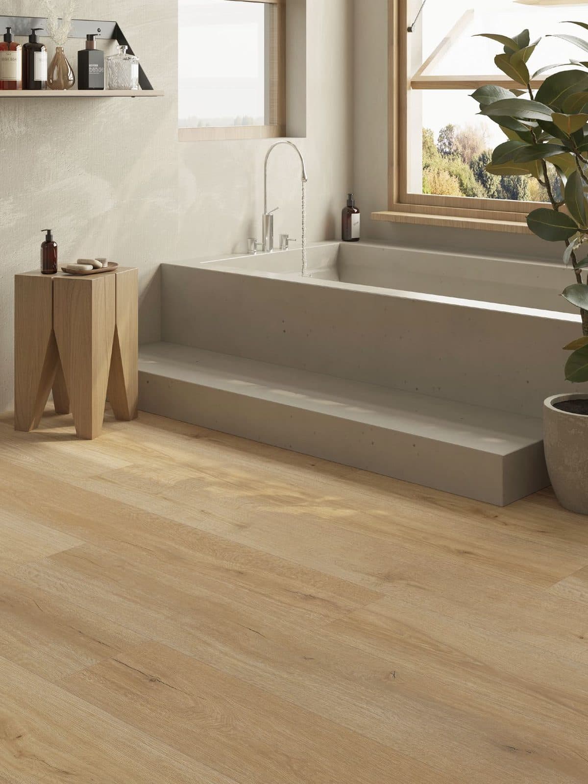 Fertile Oak flooring in a designer interior